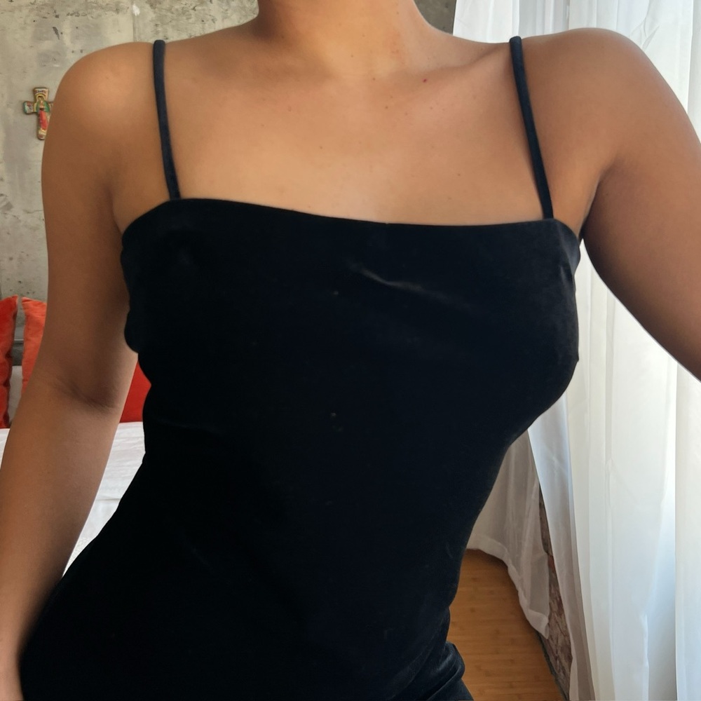 womens vintage velvet dress